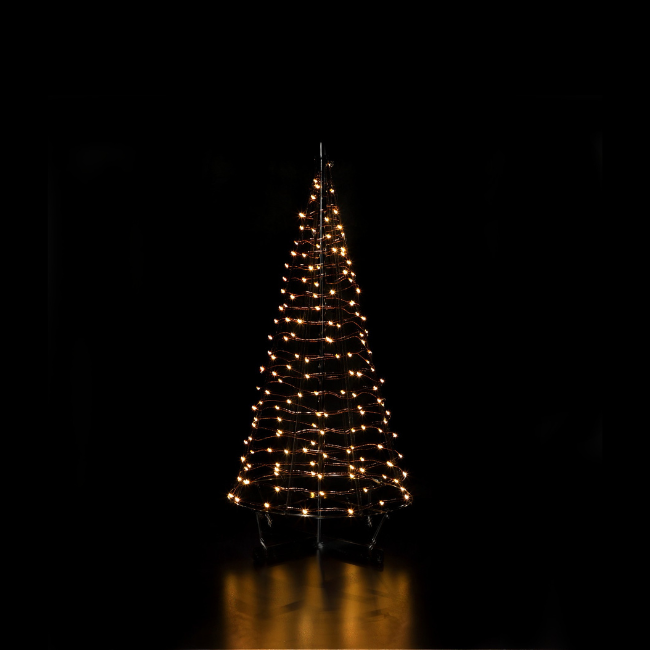 Noma 1.5M Starry Nights Umbrella Pole Tree - 150 Warm White LEDs