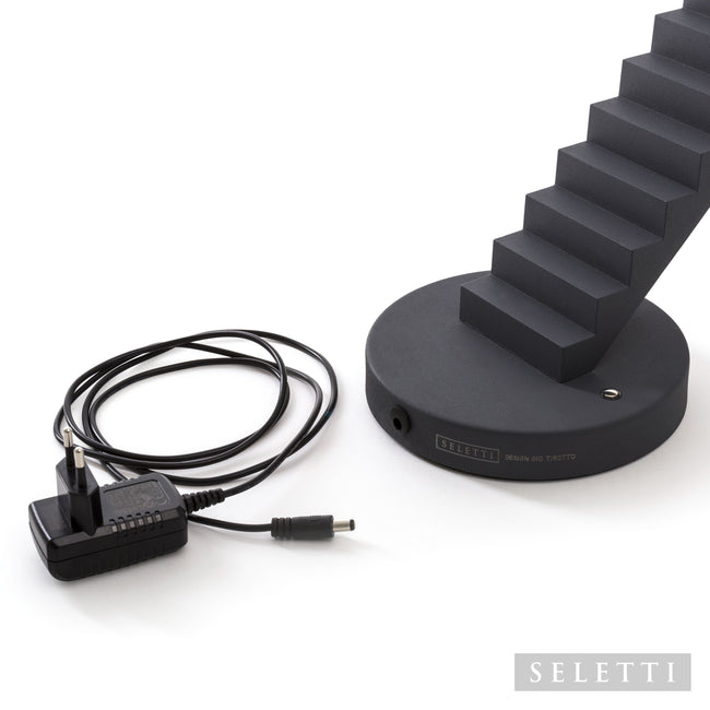 Seletti Verso Table Desk Lamp - Black 37cm Tall