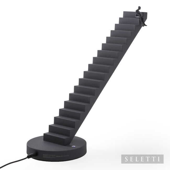Seletti Verso Table Desk Lamp - Black 37cm Tall