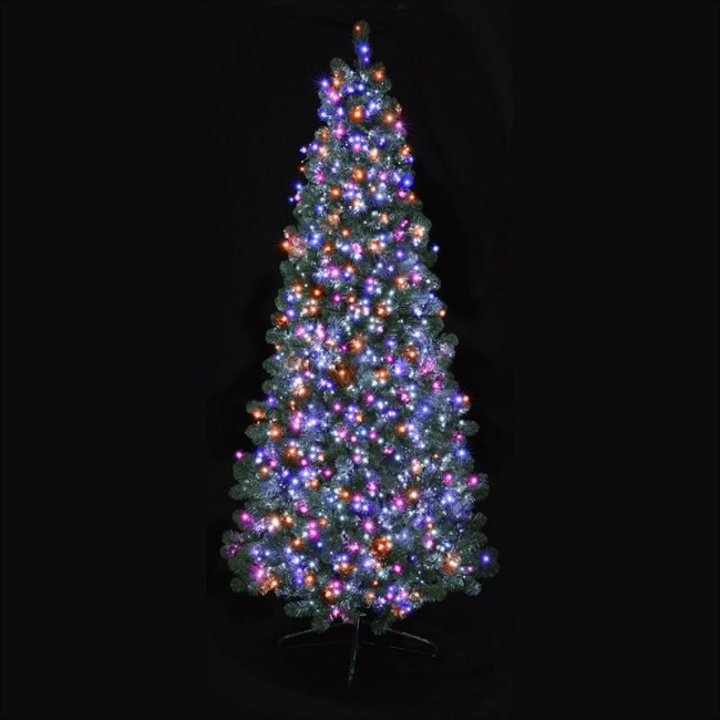 1000 LED Christmas lights multi-coloured | Premier Treebrights | incube ...