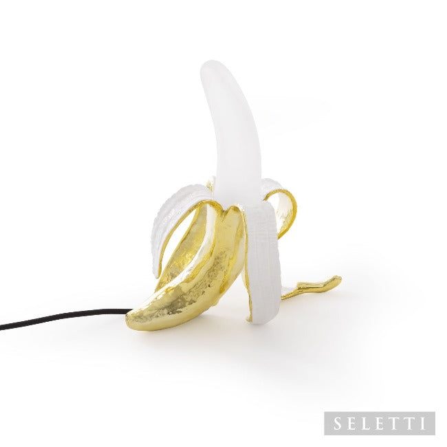 Seletti Banana Lamp Gold - Louie