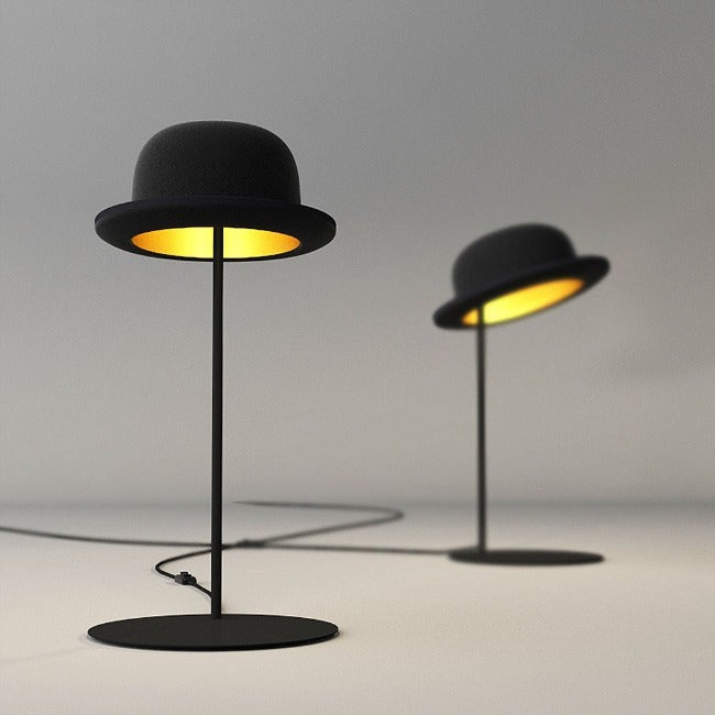 Jeeves Bowler Hat Table Lamp