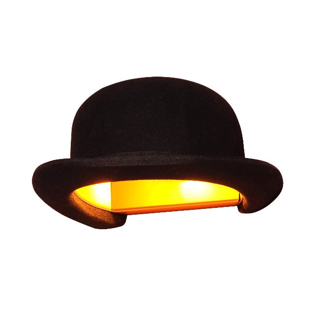 Jeeves Bowler Hat Wall Lamp Shade