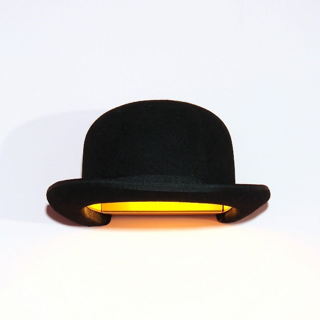 Jeeves Bowler Hat Wall Lamp Shade
