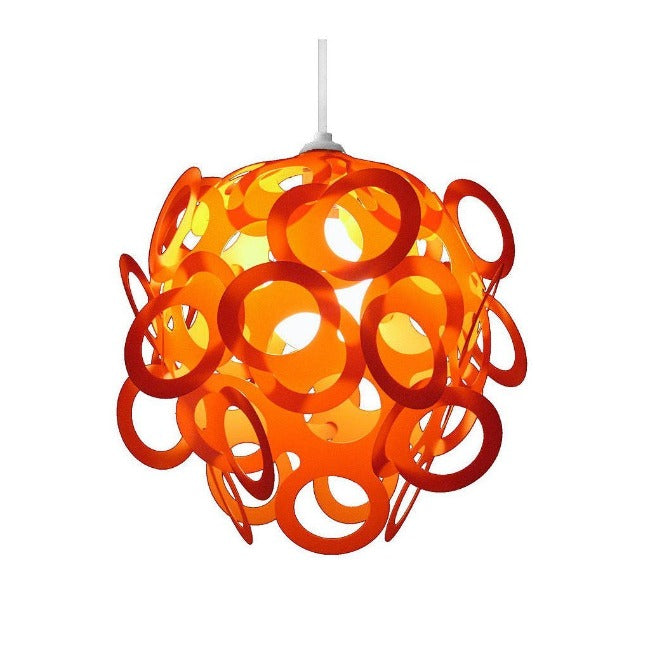 Loopy-Lu Orange Lamp Shade