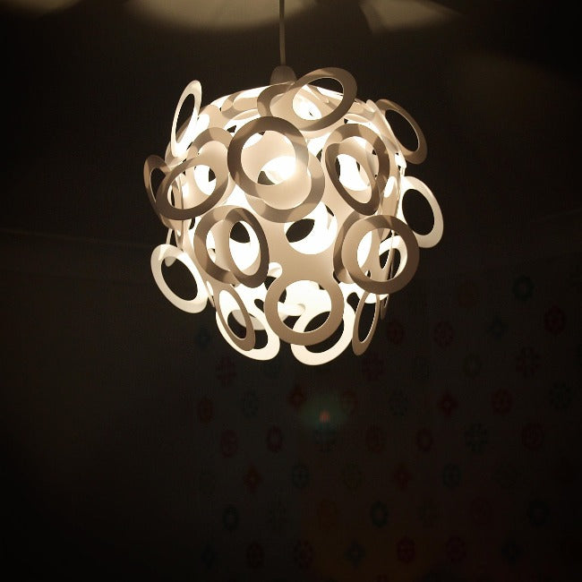 Loopy-Lu White Lamp Shade