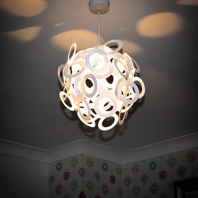 Loopy-Lu White Lamp Shade