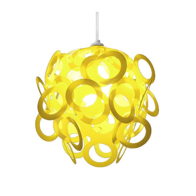 Loopy-Lu Yellow Lamp Shade