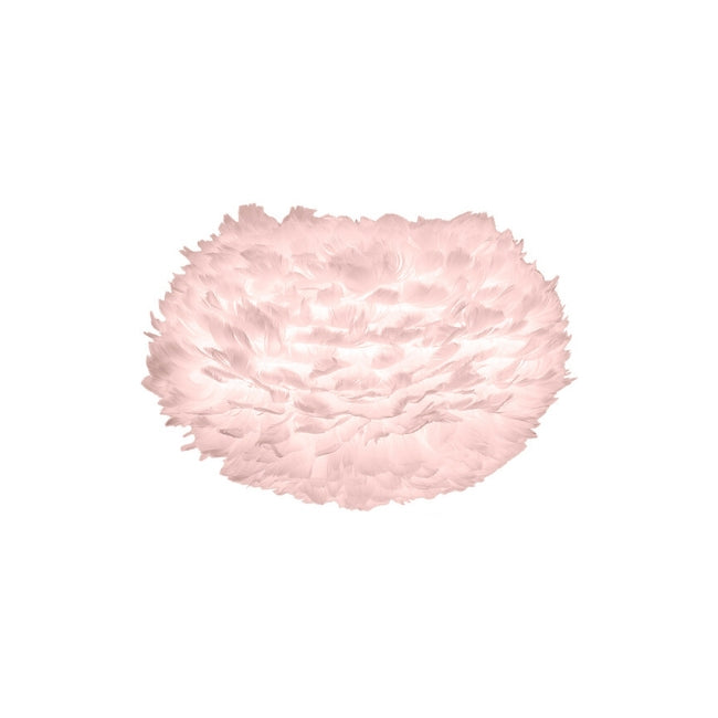 Eos Feather Lamp Shade - Baby Rose - Medium
