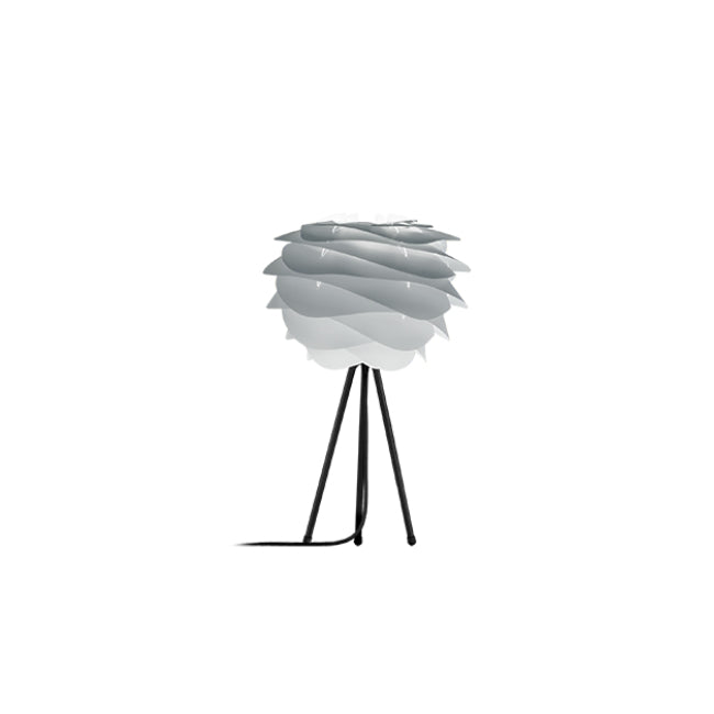 Umage Carmina Misty Grey (Mini) - Table Lamp (Black Stand)