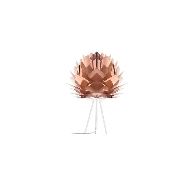 Umage Silvia Copper (Medium) - Table Lamp (White Stand)