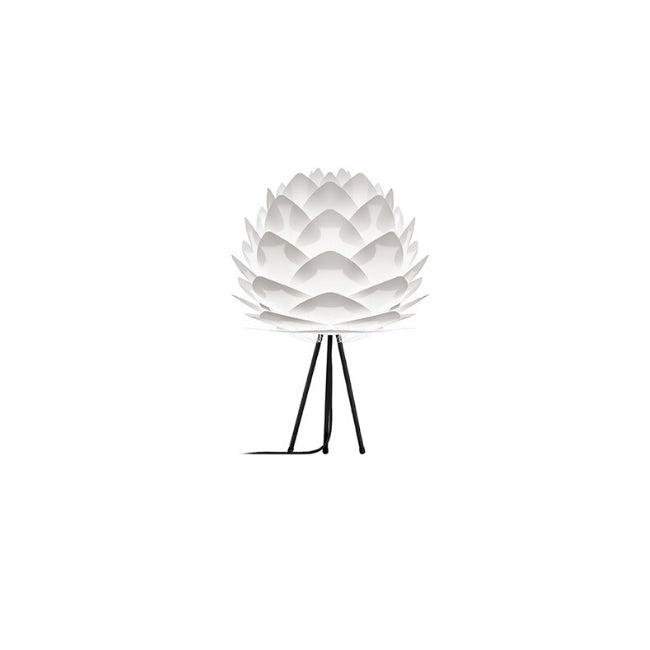 Umage Silvia White (Medium) - Table Lamp (Black Stand)