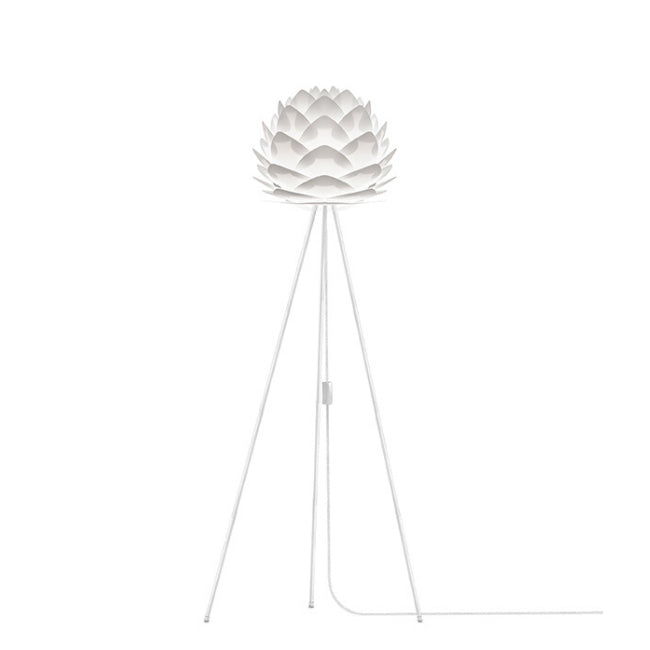 Umage Silvia White (Mini) Floor Lamp (White Stand)