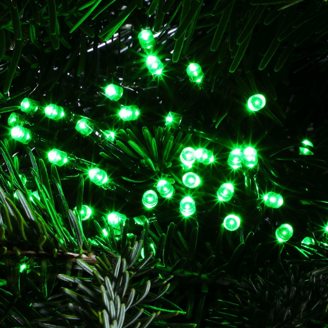 Green Christmas Lights