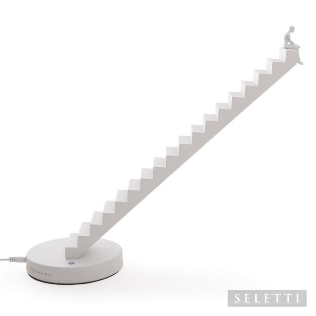 Seletti Verso Table Desk Lamp - White 37cm Tall