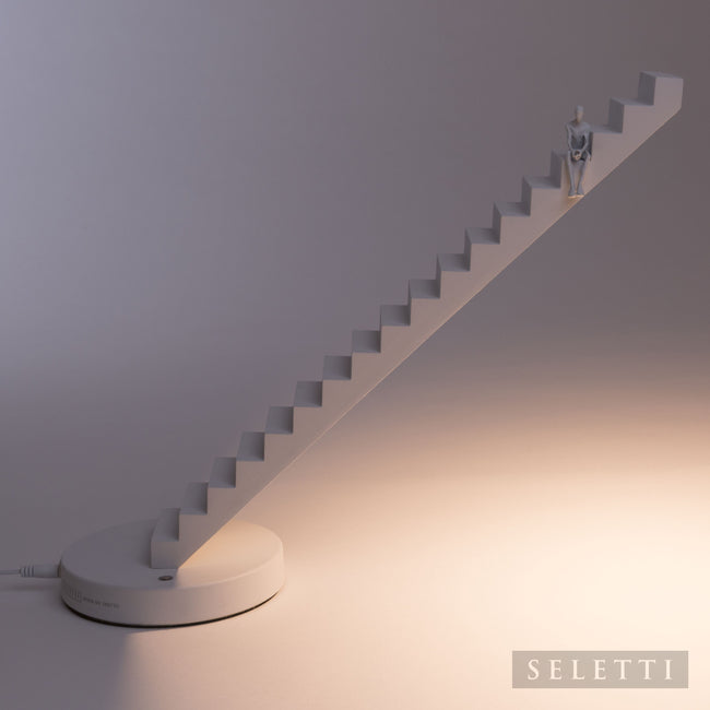 Seletti Verso Table Desk Lamp - White 37cm Tall