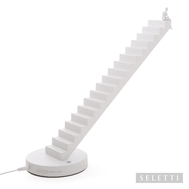 Seletti Verso Table Desk Lamp - White 37cm Tall