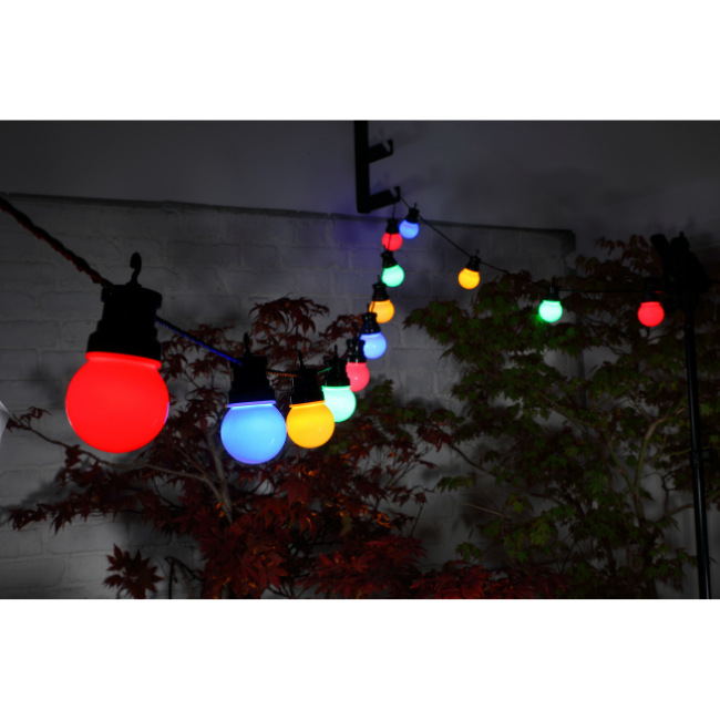 Noma multi coloured festoon lights