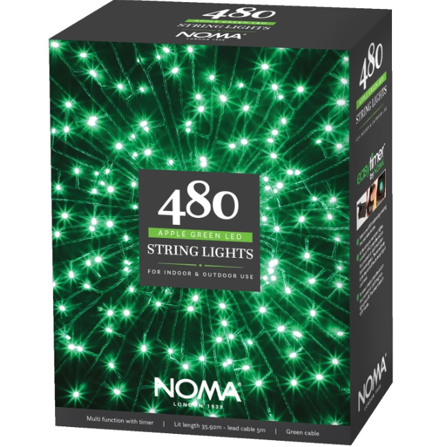 480 Noma Green Christmas Tree String lights