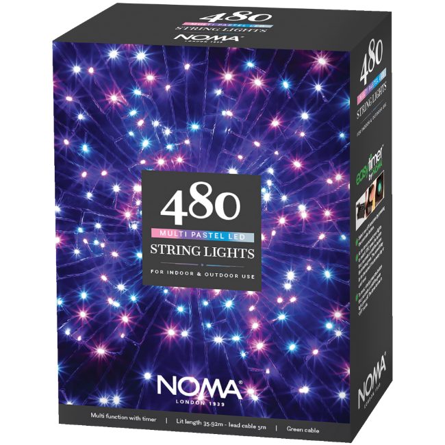 480 Noma Pastel Christmas Tree String lights