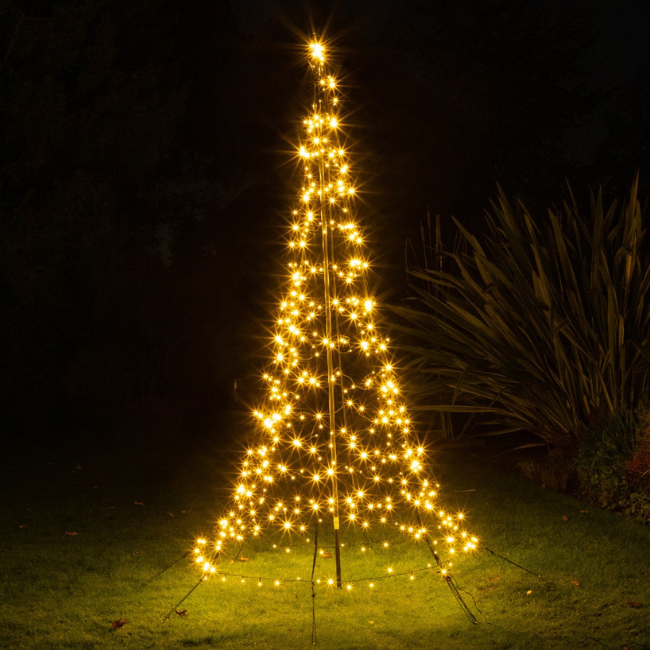 Noma 4M Starry Nights Outdoor Pole Tree 640 LED - Warm White