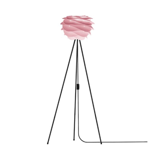 Umage Carmina Baby Rose (Mini) - Floor Lamp (Black Stand)