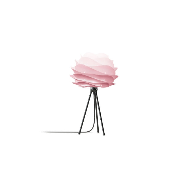 Carmina Baby Rose (Mini) - Table Lamp (Black Stand)