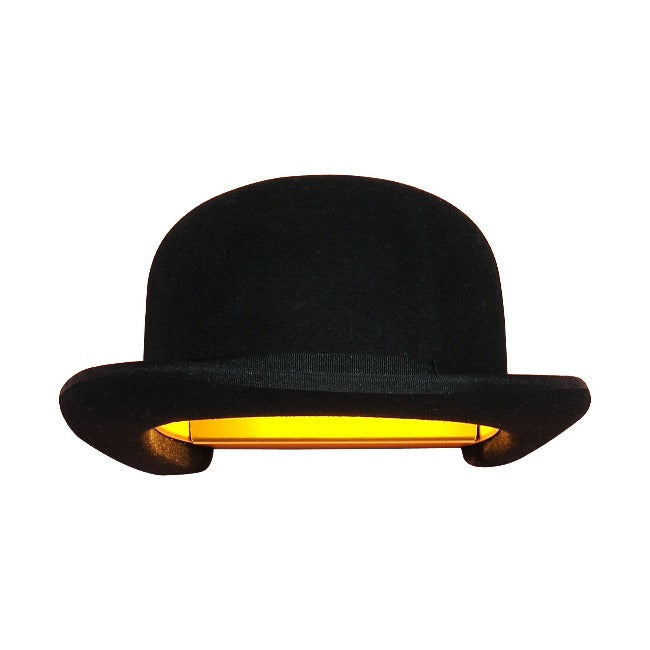 Jeeves Bowler Hat Wall Lamp Shade
