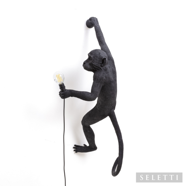 Seletti black monkey