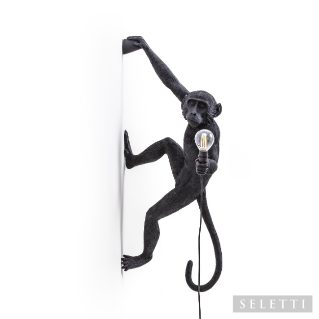 Seletti hanging monkey lamp