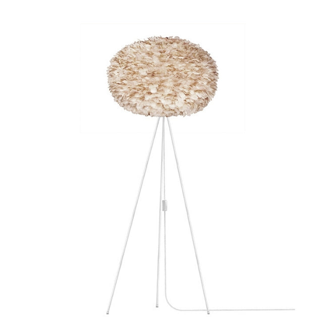 Umage Eos Brown (Large) - Floor Lamp (White Stand)