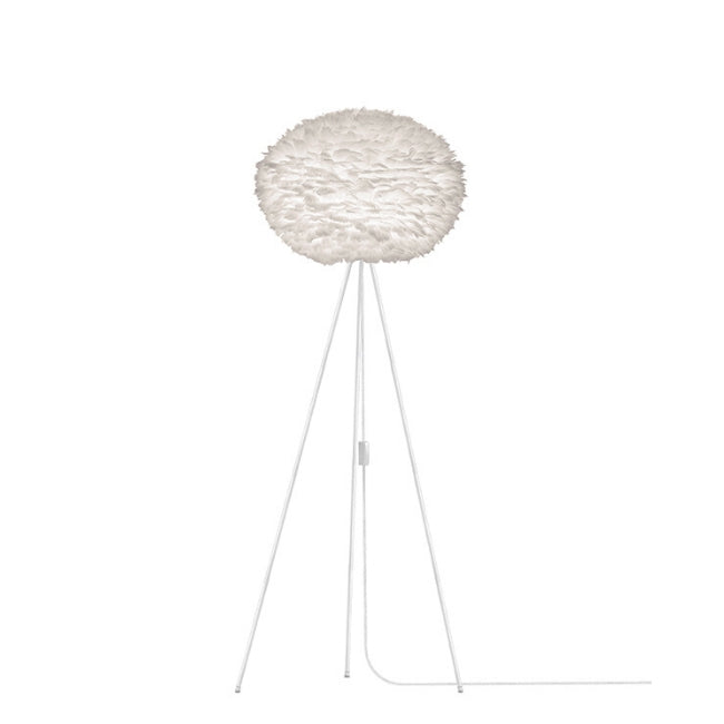 Eos White (Large) - Floor Lamp (White Stand)