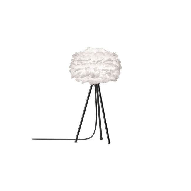 Umage Eos White (Mini) - Table Lamp (Black Stand)
