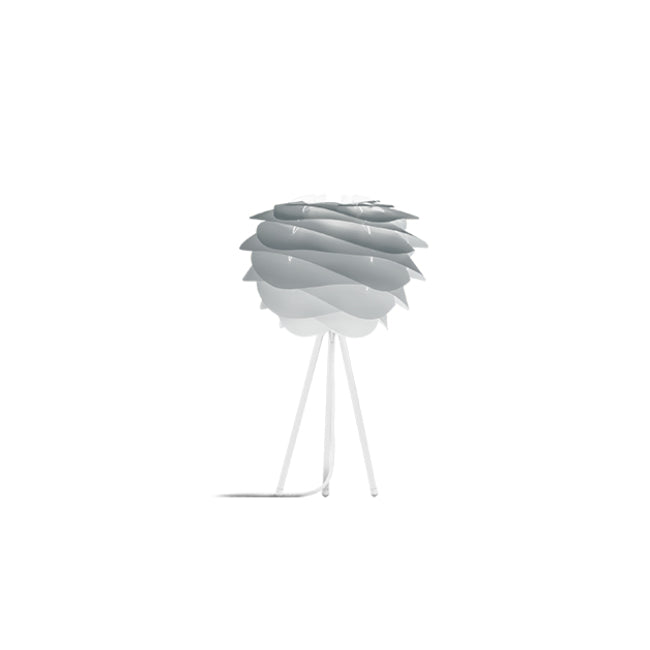Umage Carmina Misty Grey (Mini) - Table Lamp (White Stand)