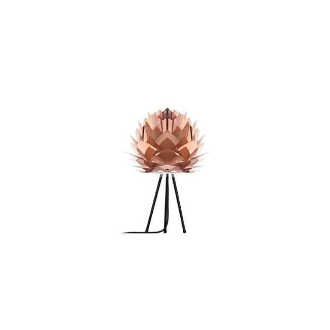 Umage Silvia Copper (Mini) - Table Lamp (Black Stand)