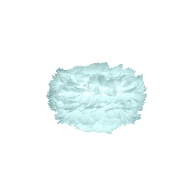 Umage Eos Feather Lamp Shade Light Blue Mini