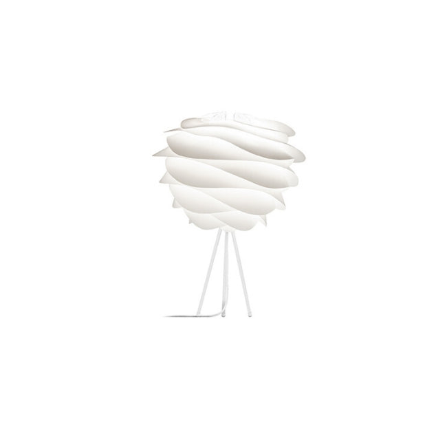 Carmina White (Medium) - Table Lamp (White Stand)