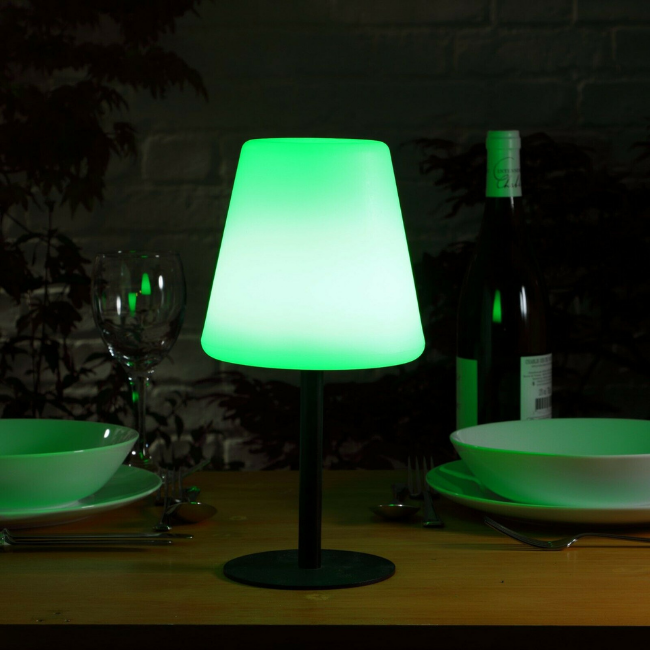 chargeable garden table lamp