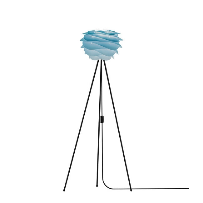 Umage Carmina Azure (Mini) - Floor Lamp (Black Stand)