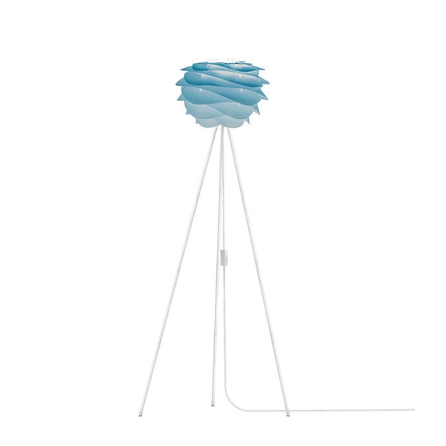 Umage Carmina Azure (Mini) - Floor Lamp (White Stand)
