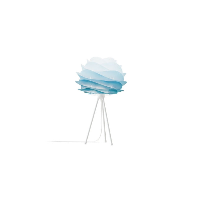 Carmina Azure (Mini) - Table Lamp (White Stand)